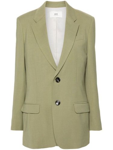 Blazer à simple boutonnage - AMI Paris - Modalova