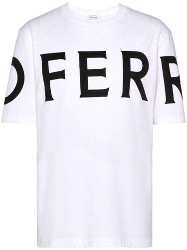 T-shirt en coton à logo imprimé - Ferragamo - Modalova