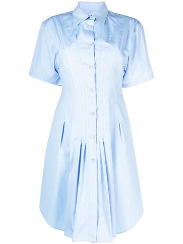Robe-chemise évasée à détails de plis - Marni - Modalova