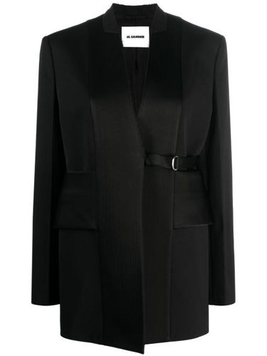Blazer en laine à design asymétrique - Jil Sander - Modalova