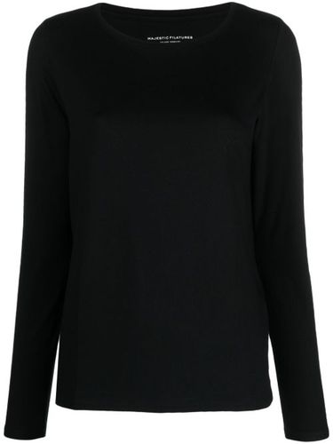 T-shirt à encolure bateau - Majestic Filatures - Modalova