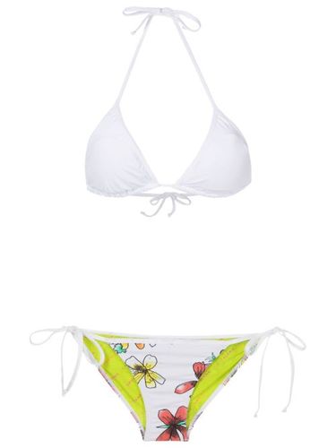 Bikini triangles à fleurs - Amir Slama - Modalova