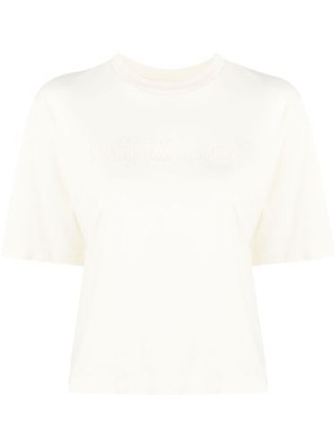 T-shirt en coton à logo embossé - Off-White - Modalova