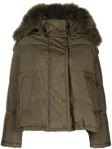 Doudoune à capuche - Yves Salomon - Modalova