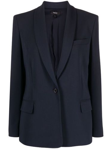 Theory blazer à col châle - Bleu - Theory - Modalova