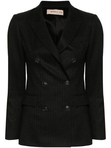 Blazer Godezia à fines rayures - Blanca Vita - Modalova