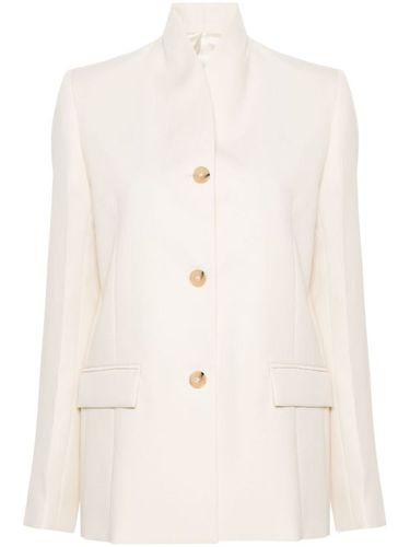 Blazer à design sans revers - TOTEME - Modalova