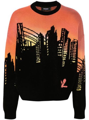 Pull à motif en intarsia - DSQUARED2 - Modalova