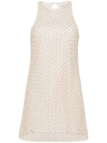 Robe longue à perles - TWINSET - Modalova
