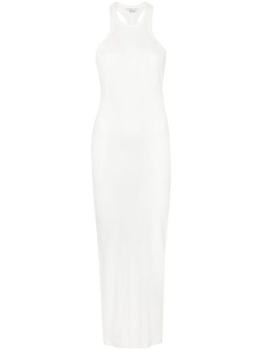Robe longue nervurée à dos nageur - ALESSANDRO VIGILANTE - Modalova