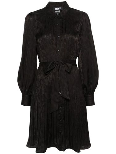 Robe superposée à ourlet plissé - DKNY - Modalova