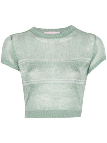 Pull crop à motif Eyelike - Chiara Ferragni - Modalova