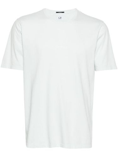 T-shirt en coton à logo imprimé - C.P. Company - Modalova