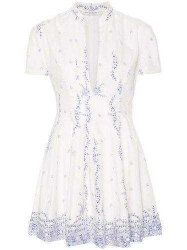 Robe en coton à fleurs - Philosophy Di Lorenzo Serafini - Modalova