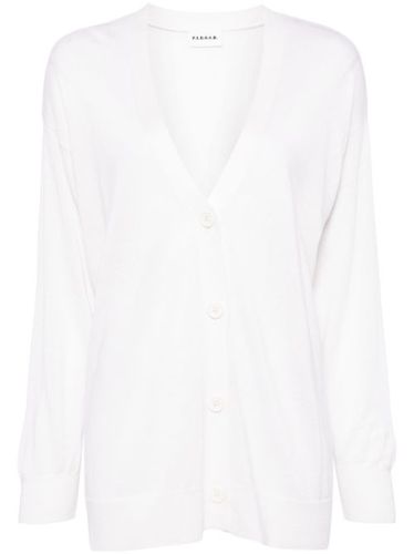 Cardigan à bords nervurés - P.A.R.O.S.H. - Modalova