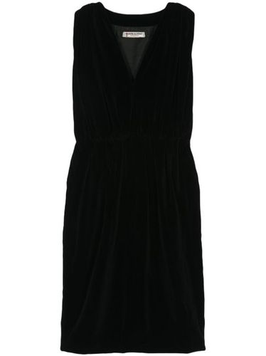 Robe mi-longue en velours (années 1970) - Saint Laurent Pre-Owned - Modalova