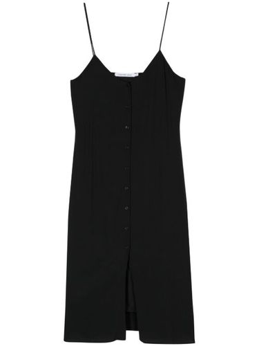 Robe mi-longue à logo imprimé - Calvin Klein Jeans - Modalova