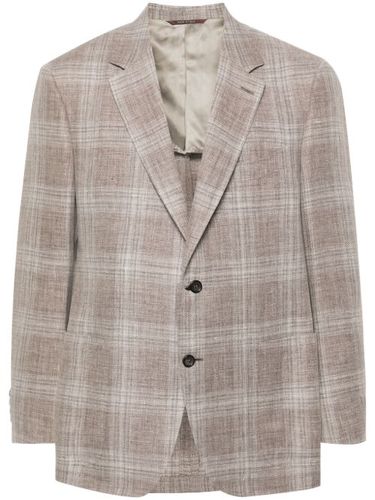 Blazer à simple boutonnage - Canali - Modalova