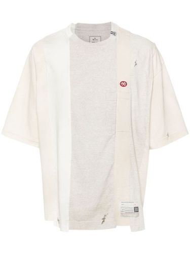 T-shirt Vertical Switching en coton - Maison MIHARA YASUHIRO - Modalova