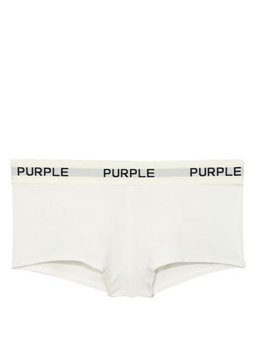 Boxer à taille à logo - Purple Brand - Modalova