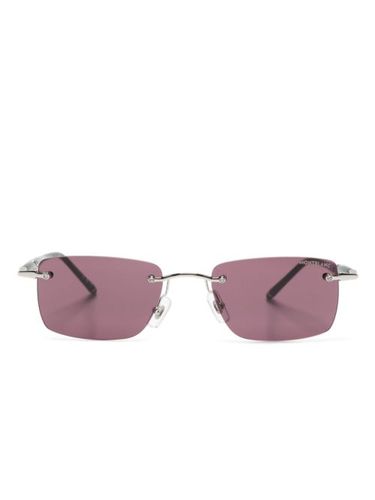 Lunettes de soleil à monture rectangulaire - Montblanc - Modalova
