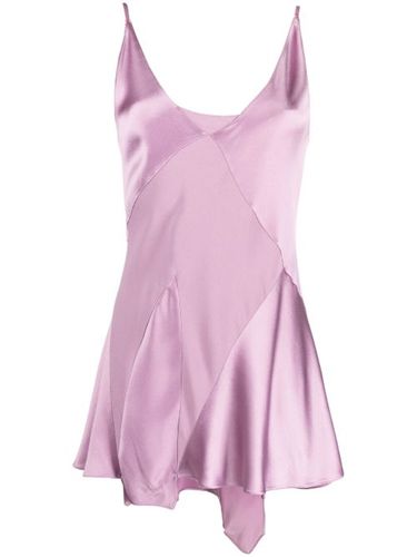 Robe courte en satin - Maison Margiela - Modalova