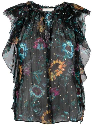 Robe en soie Dominique à fleurs - Ulla Johnson - Modalova