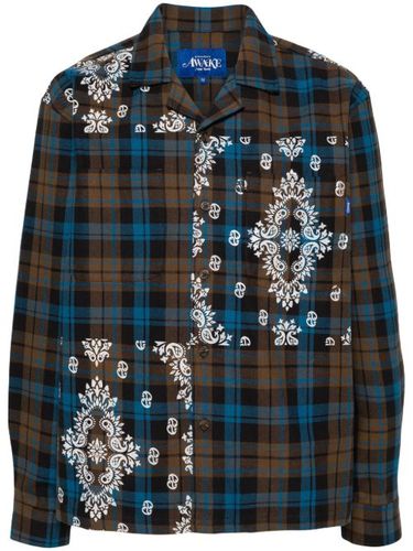 Chemise en coton à carreaux - Awake NY - Modalova