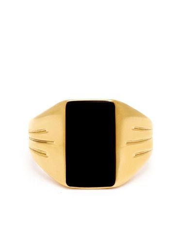 Chevalière à détail gravé - Nialaya Jewelry - Modalova