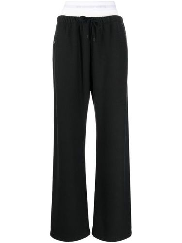 Pantalon de jogging en coton à design superposé - Alexander Wang - Modalova