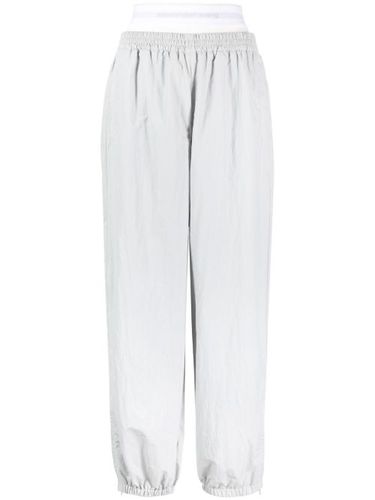 Pantalon de jogging en coton à design superposé - Alexander Wang - Modalova
