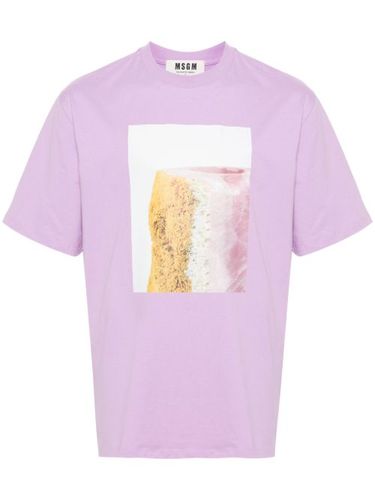 X Ducci Maria Gambi t-shirt imprimé - MSGM - Modalova