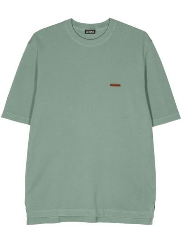 T-shirt à détails de rayures - Zegna - Modalova