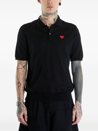 Polo à patch coeur - Comme Des Garçons Play - Modalova