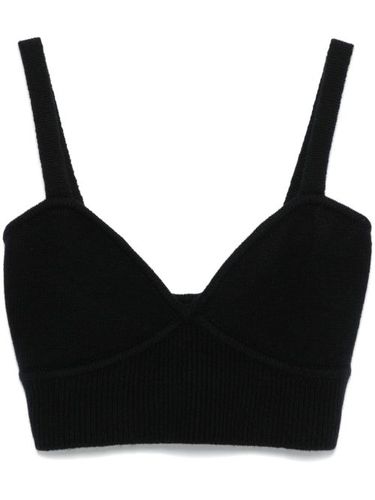 P.A.R.O.S.H. haut crop Loos - Noir - P.A.R.O.S.H. - Modalova