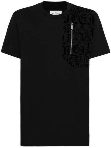 T-shirt à détail de zip - Philipp Plein - Modalova