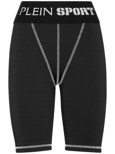 Short taille-haute à bande logo - Plein Sport - Modalova