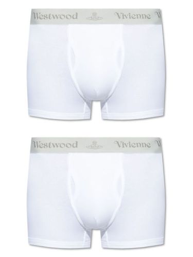 Lot de deux boxers en coton à bande logo - Vivienne Westwood - Modalova