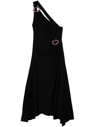 Robe mi-longue asymétrique à motif graphique - Sonia Rykiel - Modalova