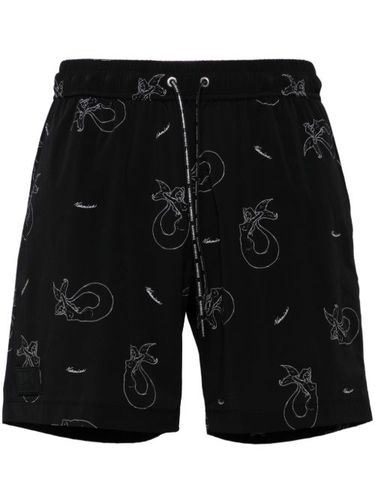 Short de bain à lien de resserrrage - Nahmias - Modalova