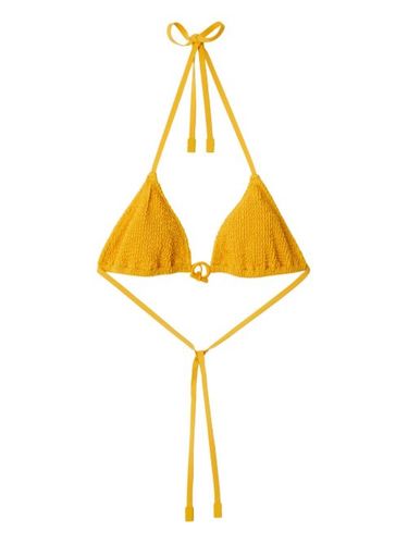 Haut de bikini à détails de maillons - Burberry - Modalova