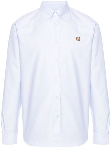 Chemise en coton à motif renard - Maison Kitsuné - Modalova