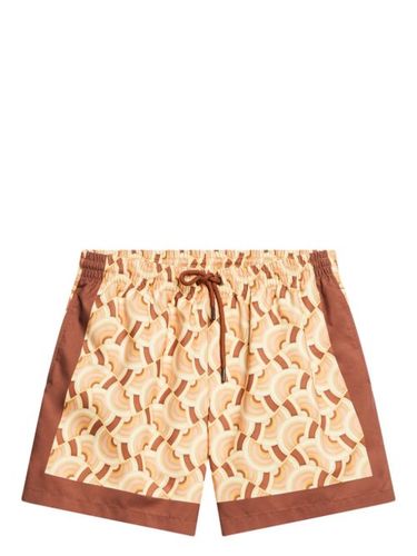 Short de bain à imprimé géométrique - DRIES VAN NOTEN - Modalova