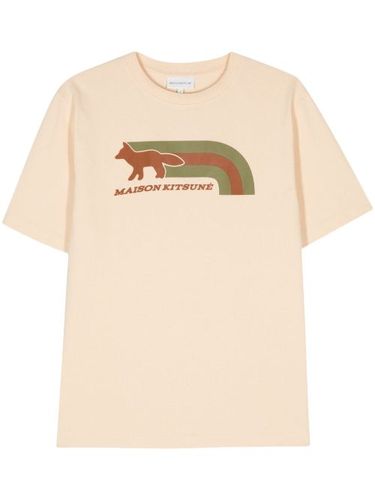 T-shirt en coton à motif renard - Maison Kitsuné - Modalova