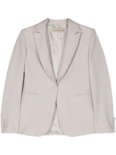 Blazer Gelsemy à simple boutonnage - Blanca Vita - Modalova