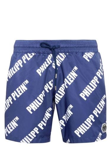 Short de bain à logo imprimé - Philipp Plein - Modalova