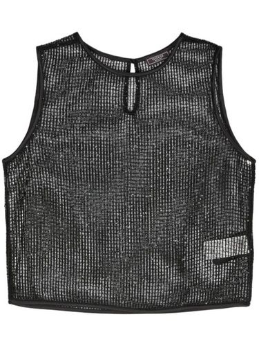 Haut brodé de sequins en maille ajourée - Peserico - Modalova