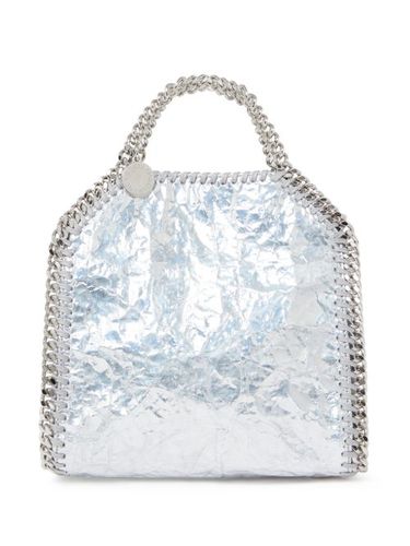 Mini sac cabas Falabella à effet métallisé - Stella McCartney - Modalova