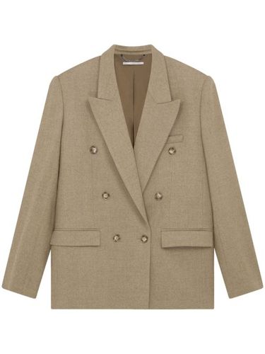 Blazer en flanelle à boutonnière croisée - Stella McCartney - Modalova