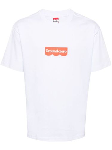 T-shirt en coton à logo imprimé - Ground Zero - Modalova